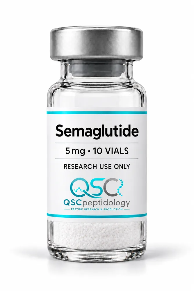 Semaglutide 5mg (Pakning med 10 hetteglass) QSC Peptidology